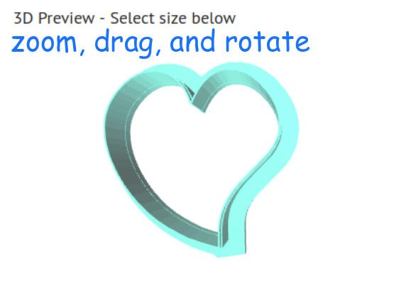 design your own cookie cutter, step 3